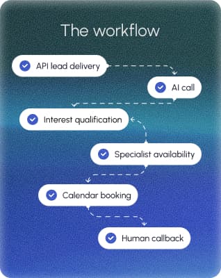 The workflow