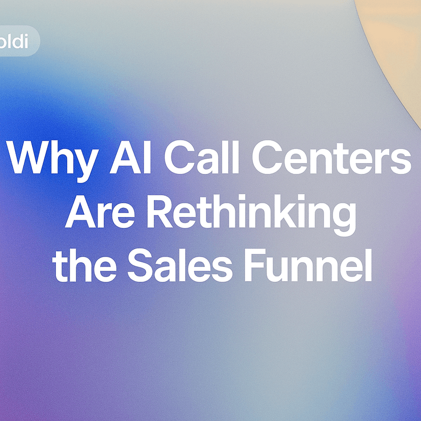 Why AI Call Centers Are Rethinking the Sales Funnel