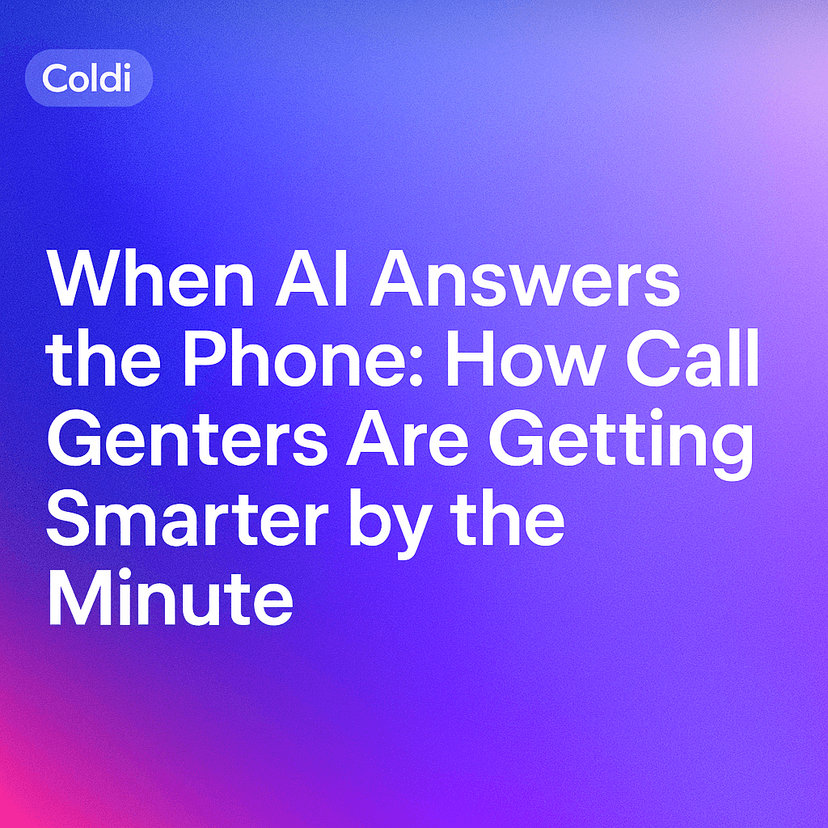 When AI Answers the Phone: How Call Centers Are Getting Smarter by the Minute