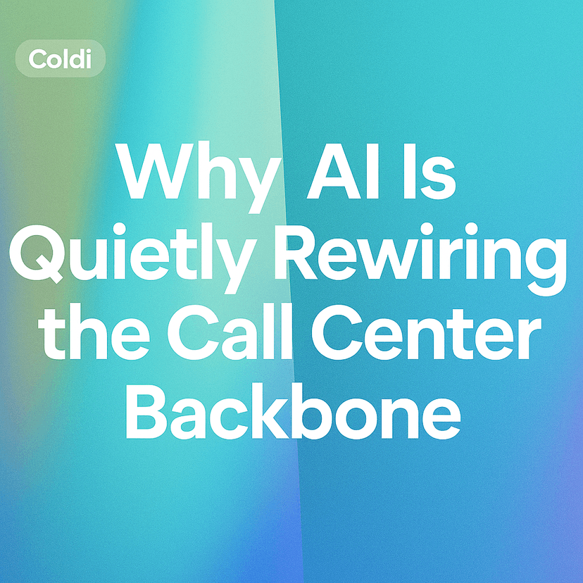 Why AI Is Quietly Rewiring the Call Center Backbone